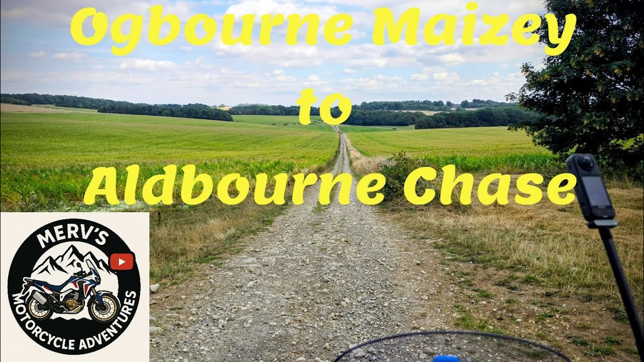 Green Lanes On An Africa Twin - Ogbourne Maizey to Aldbourne Chase
