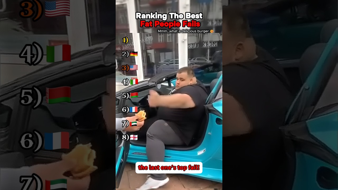 Ranking Best Fat People Fails 😂😂😂