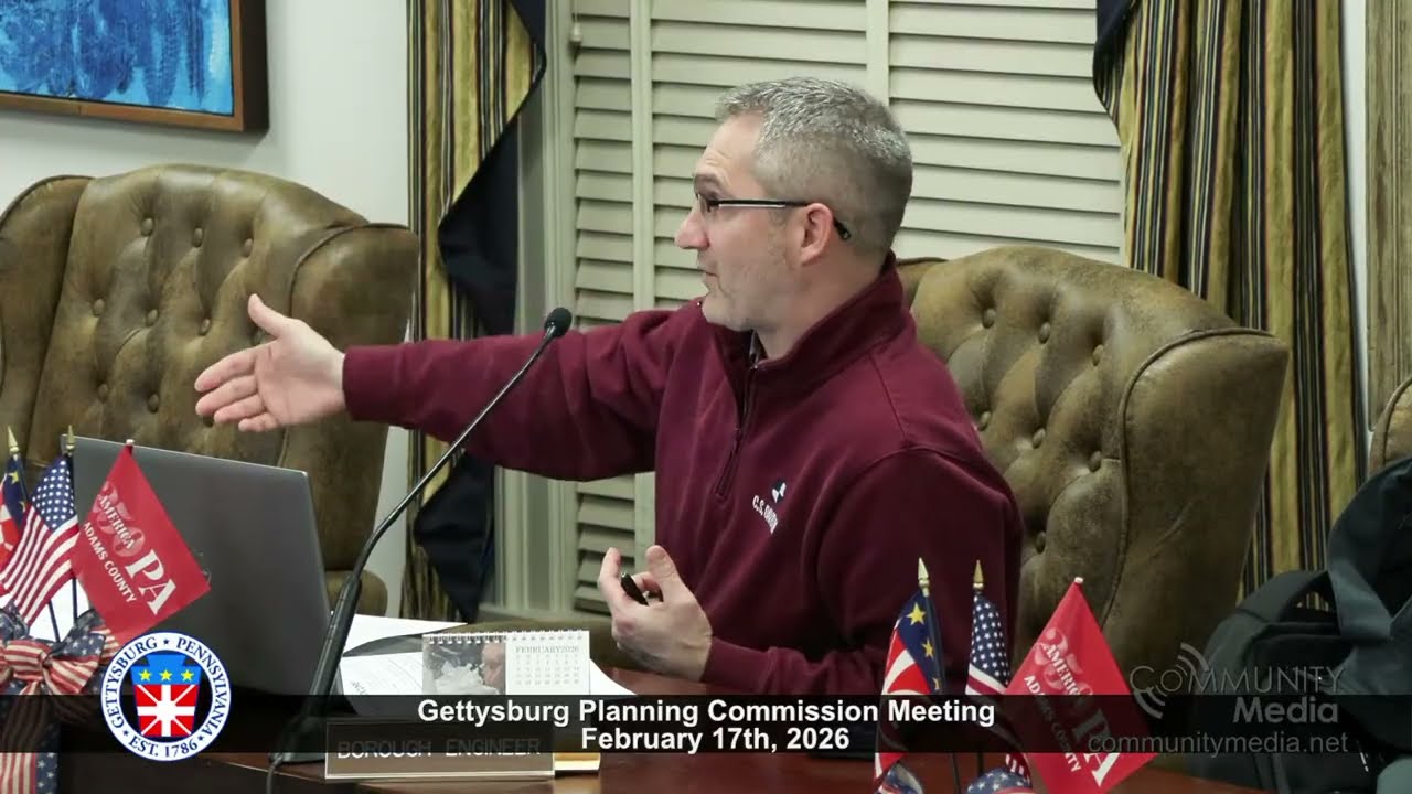 Gettysburg Planning Commission Meeting - 02/17/2026