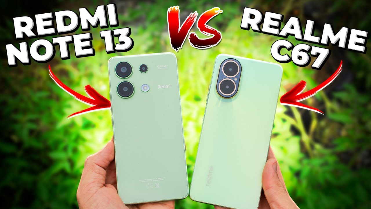 REALME C67 X REDMI NOTE 13! QUAL O MELHOR? QUAL COMPRAR?