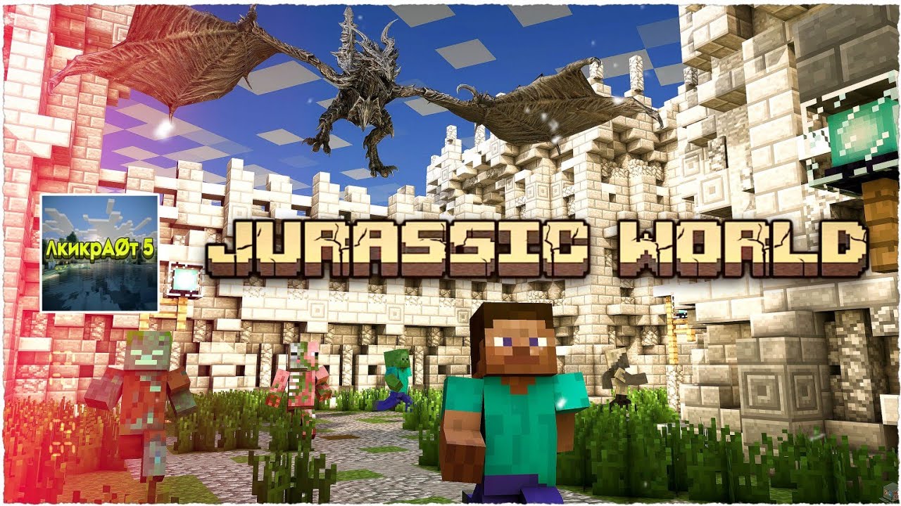 Lokicraft 5 - Gameplay Walkthrough - Jurassic World (iOS, Android)