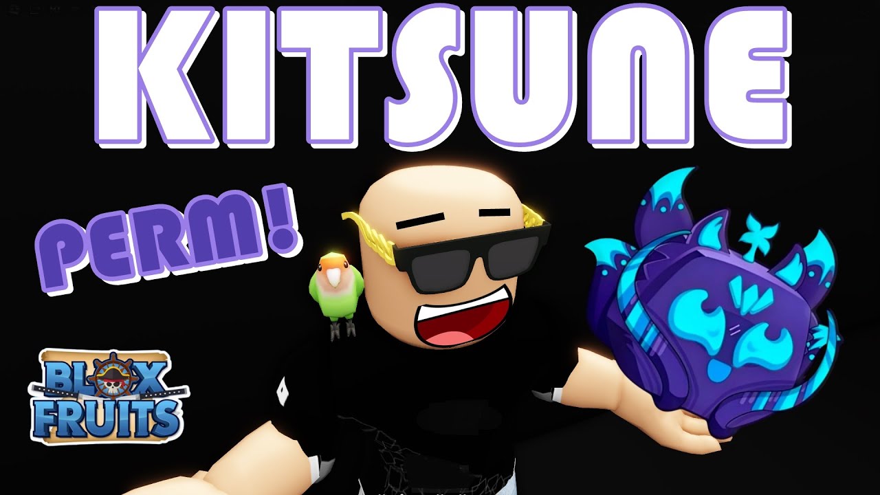 PERM KITSUNE ALDIM! - Roblox Blox Fruit Türkçe (KITSUNE MEYVESİ TANITIM SHOWCASE)