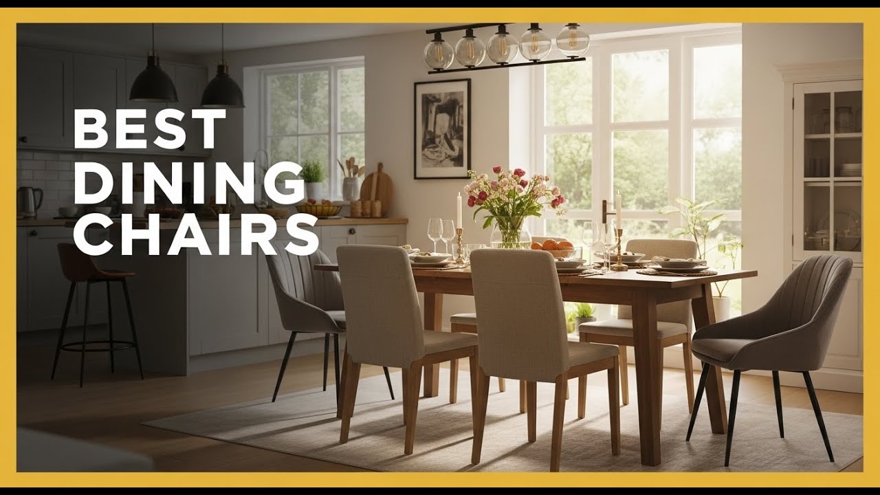 TOP 5 Best Dining Chairs  2026 | Dining Room Makeover Start with These Chairs