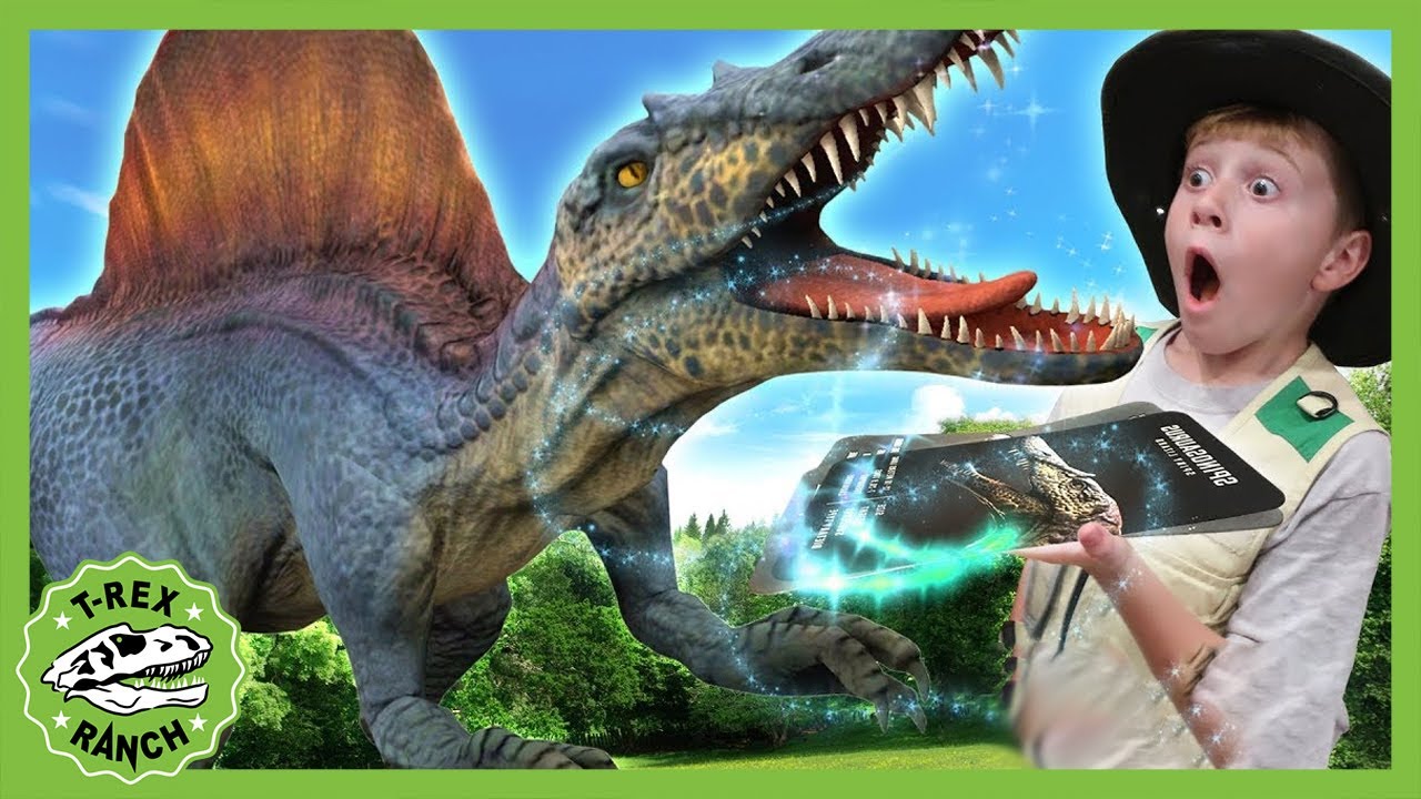 Dinosaurs Surprise Toy Hunt! +40 Minutes of T-Rex Ranch Dinosaur Videos