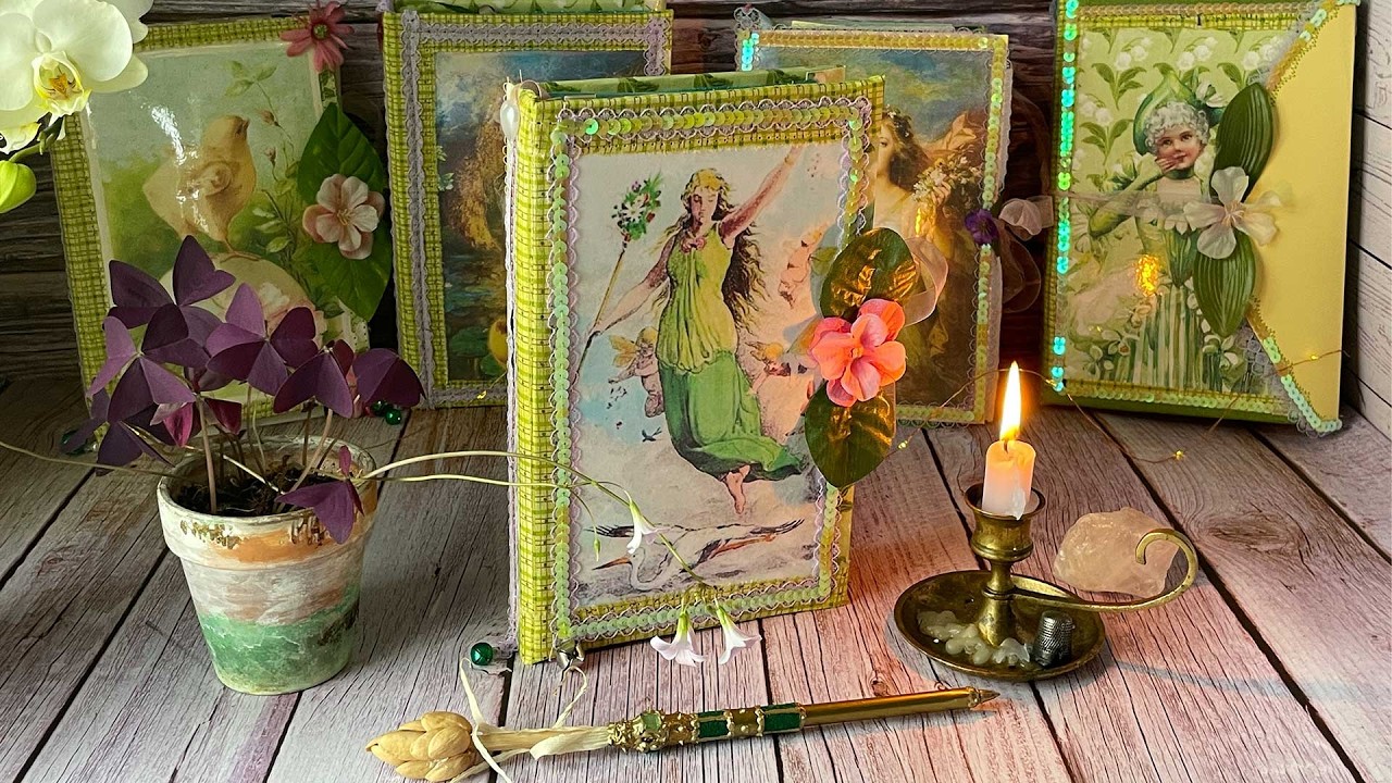 Журнал Ostara Junk Journal (просмотр)