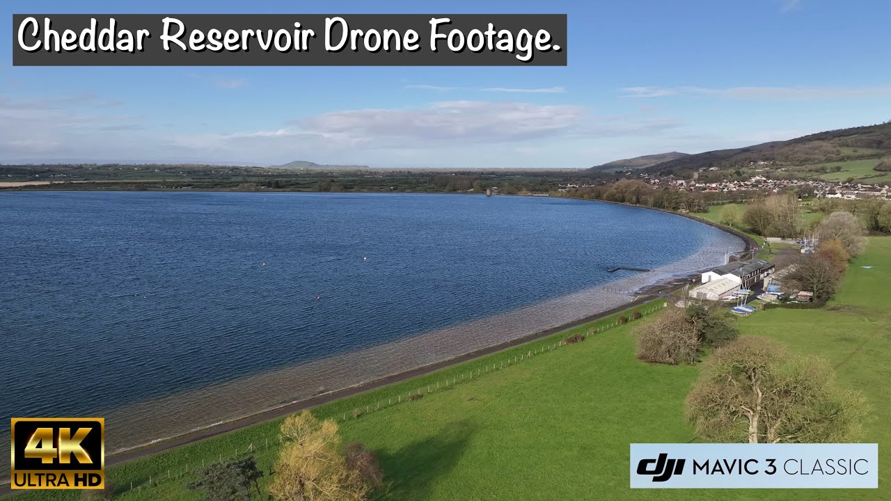 Exploring Cheddar Reservoir Somerset from the Sky | 4K Drone Cinematic | DJI Mavic 3 Classic