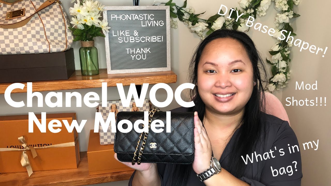 Chanel WOC New Model, What’s In My Bag, DIY Base Shaper & Mod Shots!
