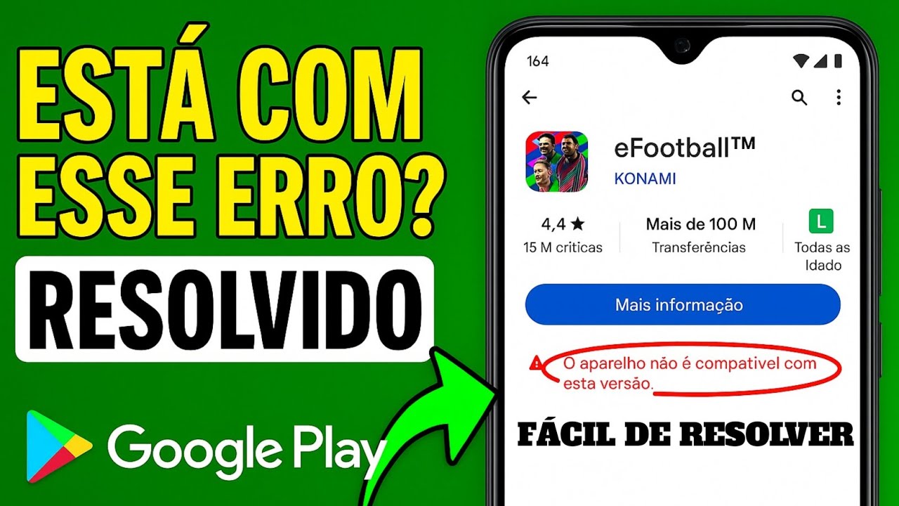 COMO CORRIGIR ERRO DA PLAY STORE SEU DISPOSITIVO NÃO É COMPATÍVEL COM ESTA VERSÃO (ATUALIZADO)