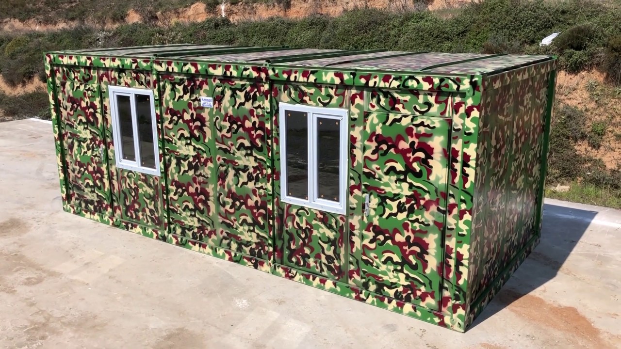 Portable military shelters for every purpose. Promptly available