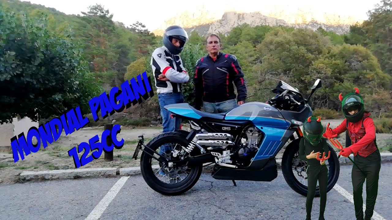 motos 125: cafe racer Mondial Pagani