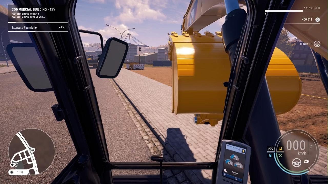 Construction Simulator Ps5 #2 Part.1 Commercial Building / 567,000 €