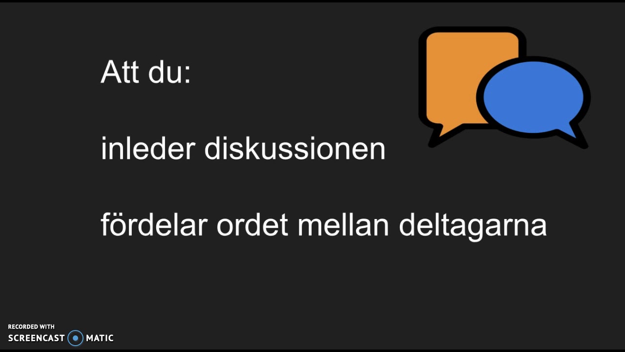 Muntligt NP svenska: vad jag bedömer