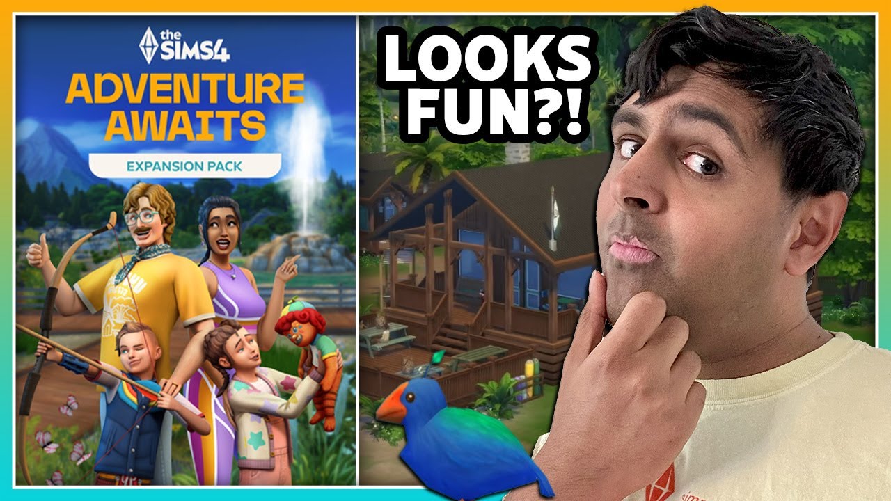 Outdoor Retreat Refresh But GOOD?! | The Sims 4: Adventure Awaits Trailer Reaction