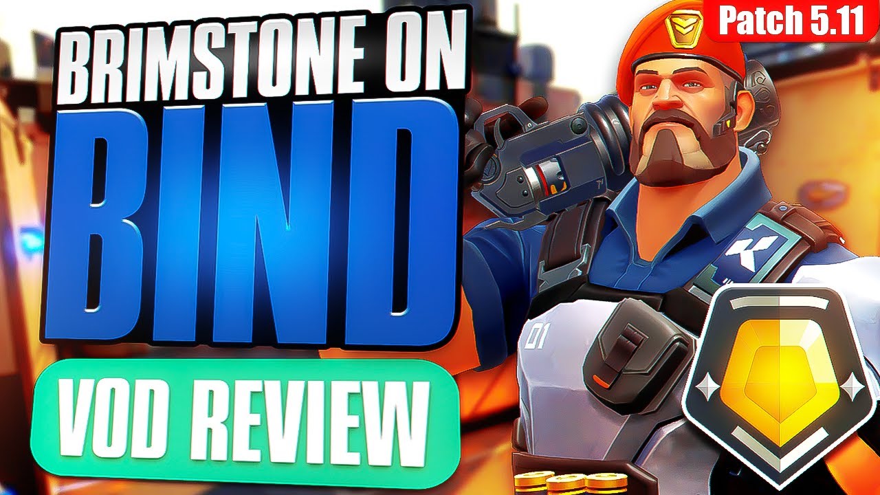 Valorant vod review | Brimstone on Bind | Gold 2 (MrsPrissyy)