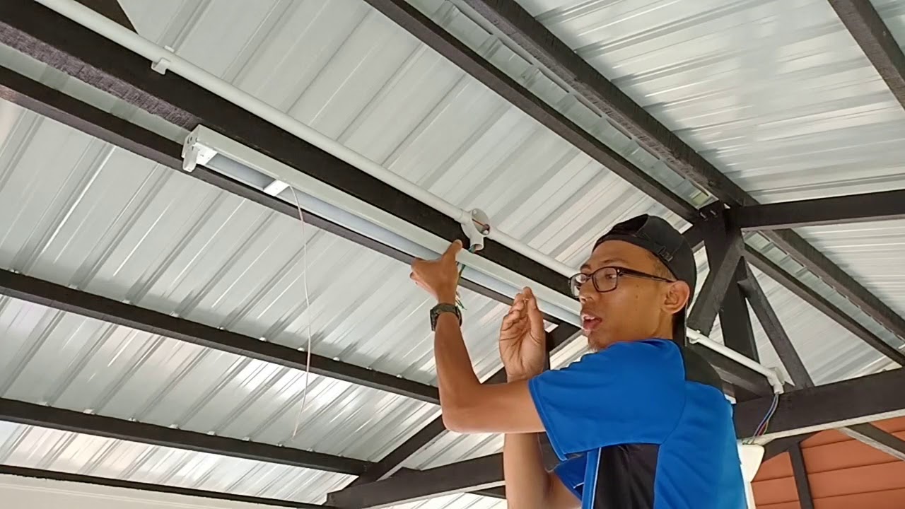 Cara, Teknik, Tutorial Pasang / Wiring Lampu LED Biasa Panjang. INFO Dari Awal Hingga Akhir