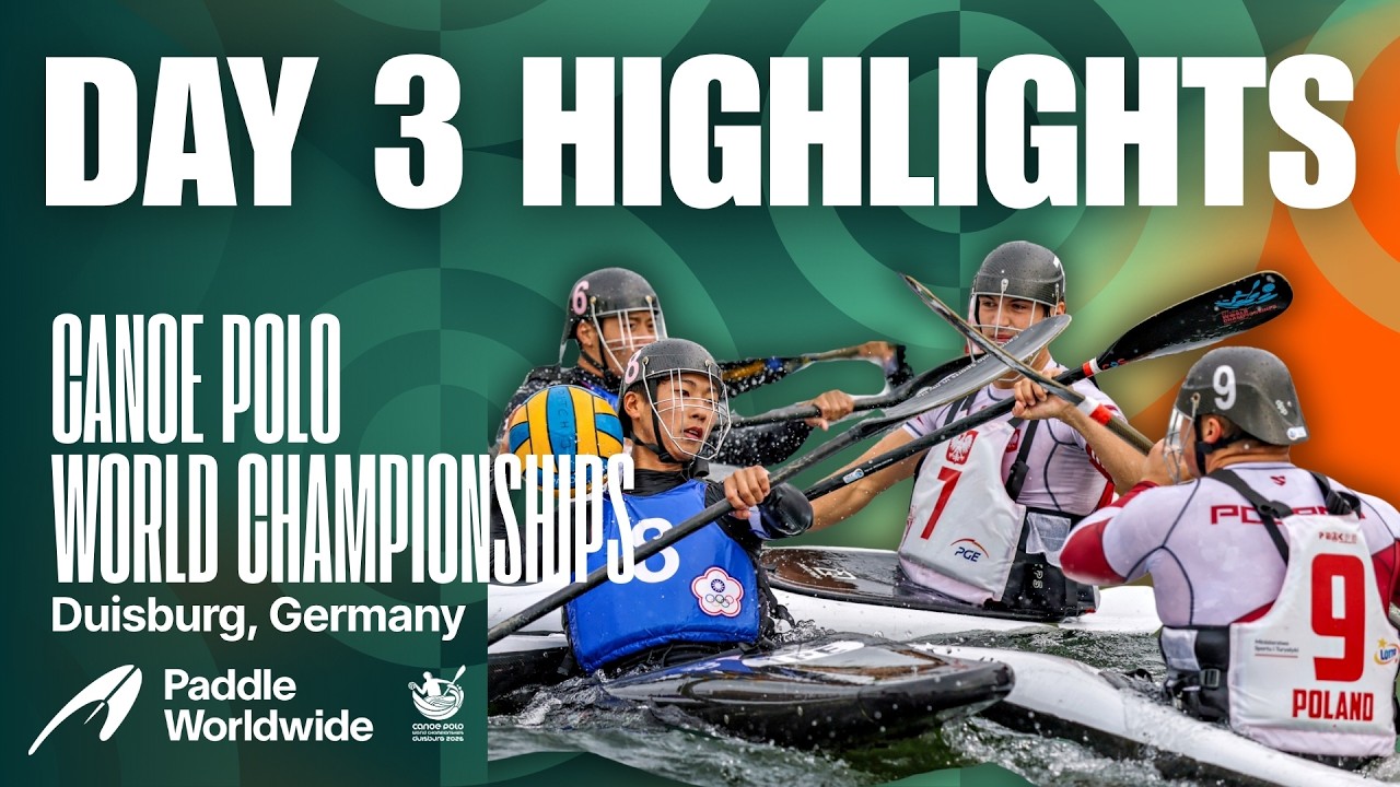 Day 3: Highlights / 2026 Canoe Polo World Championships Duisburg Germany