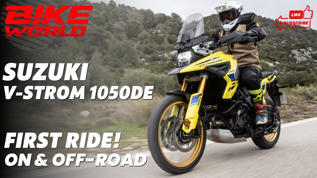 Suzuki V-Strom 1050DE 2023 года | Первые испытания на дорогах и бездорожье