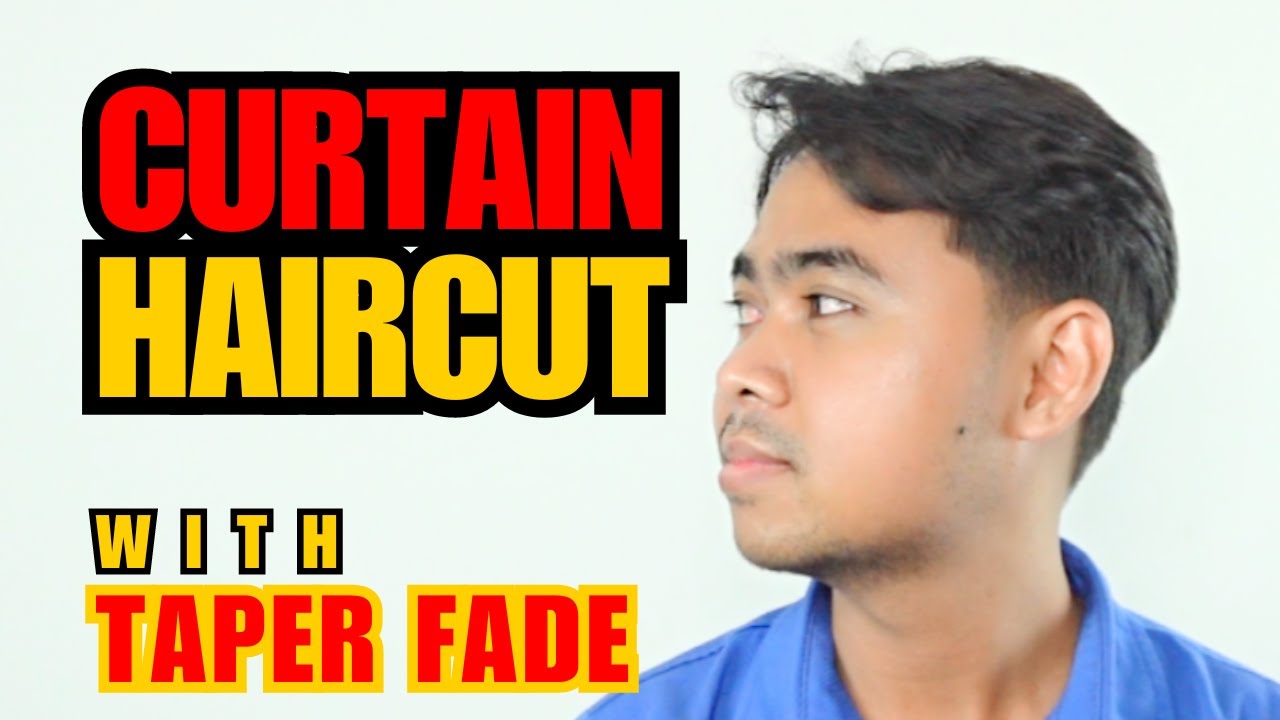 curtain haircut with taper fade | gaya rambut curtain | hair idol studio