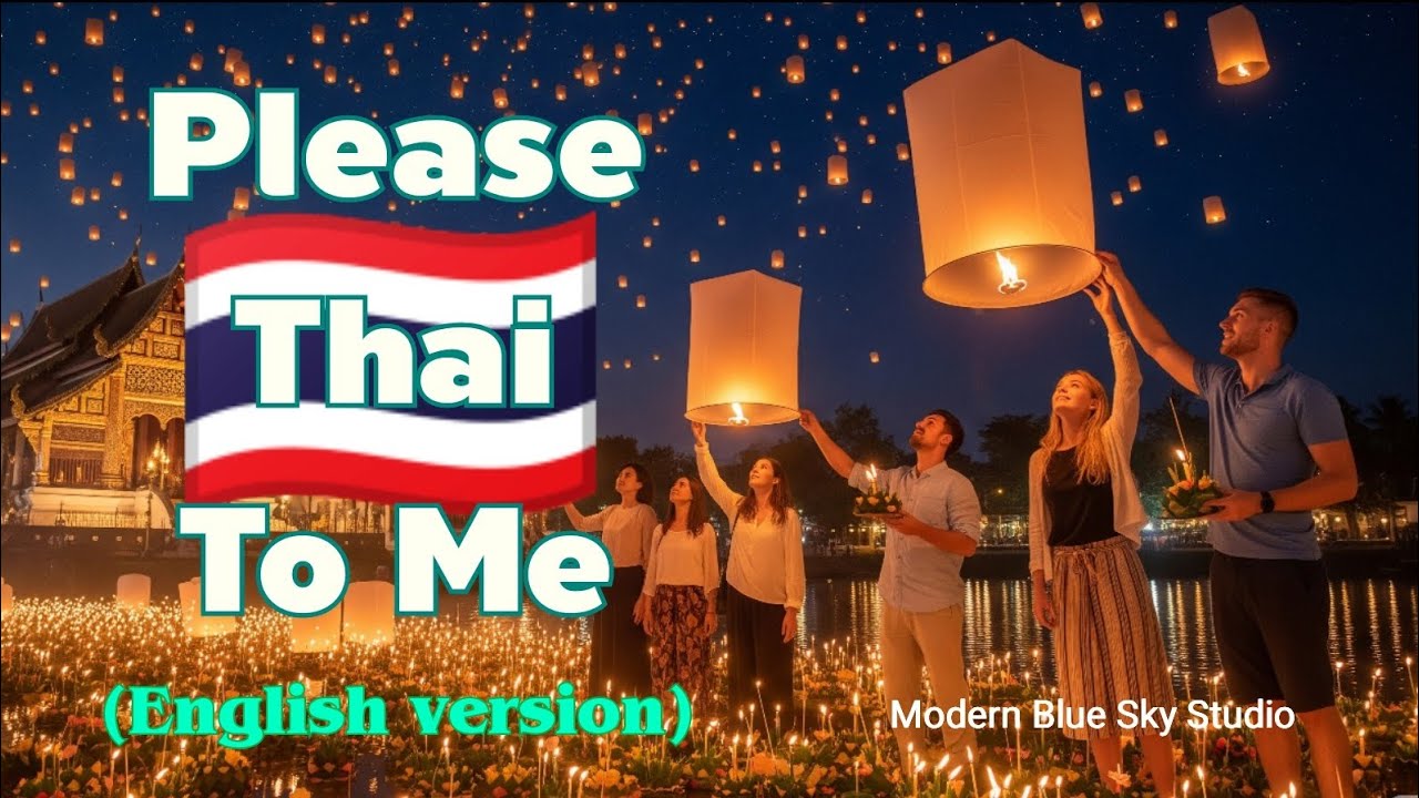 Please Thai To Me (English version) | Official MV 🇹🇭 Modern blue sky Studio