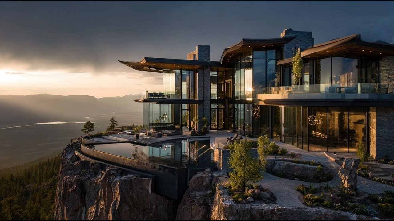 This House Was Built to Rule Its Surroundings | A Cinematic Tour of a Modern Throne in Glass & Stone