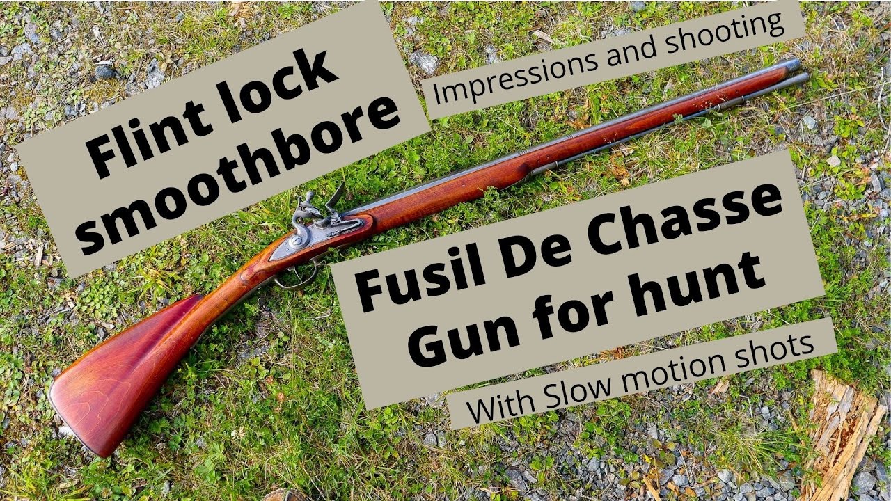 Tulle Fusil De Chasse. Shortened smooth-bore flintlock.