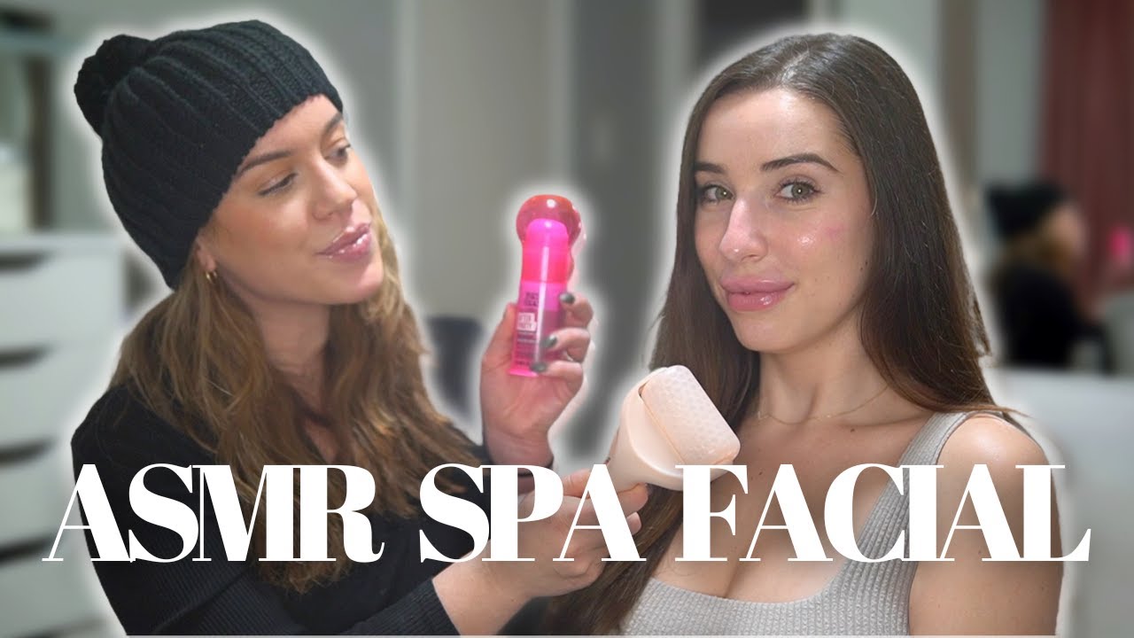 ASMR | Relaxing Facial Massage & Pampering