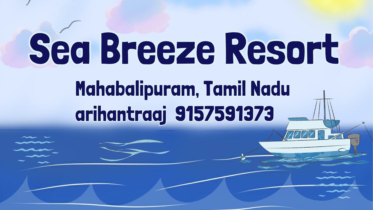 Sea Breeze Beach Resort Mahabalipuram / Affordable Resorts in Mahabalipuram / Chennai Beach Resorts