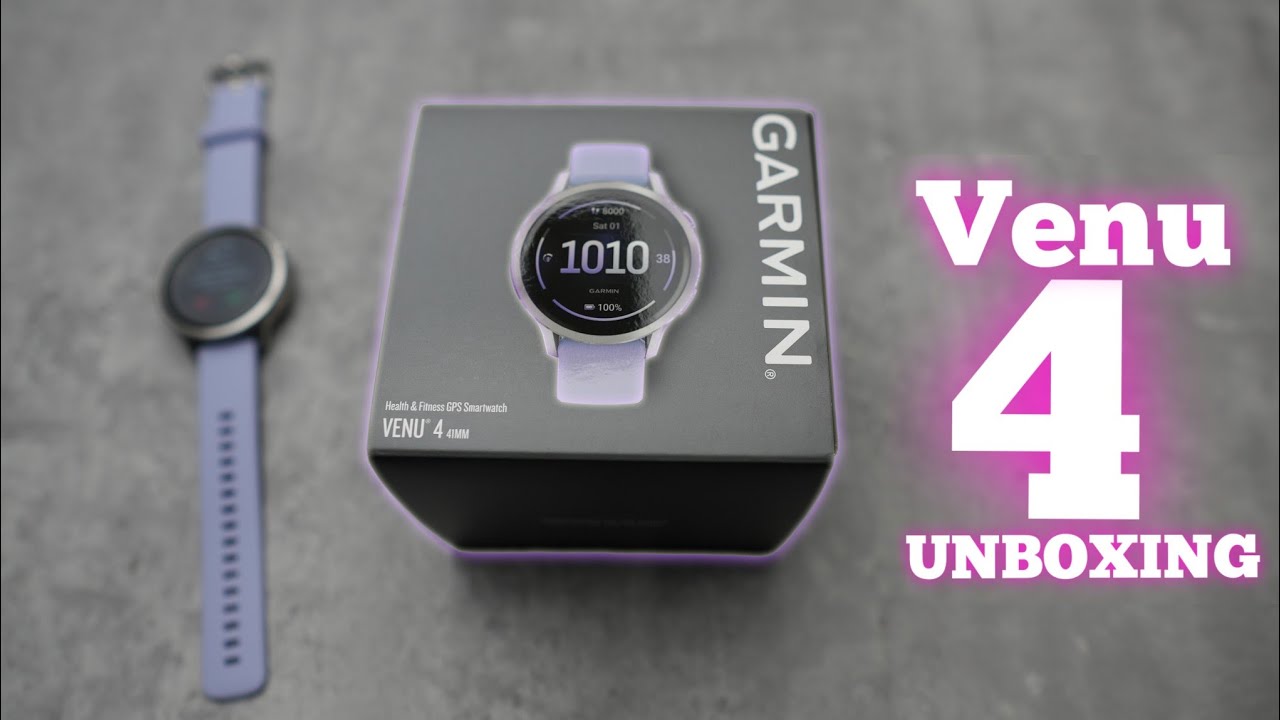 Распаковка Garmin Venu 4 — НОВИНКА!