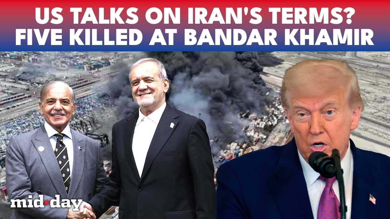 Iran Opens BACKCHANNEL via PAK Amid War | 5 Demands to US Revealed; Bandar Khamir Strike Kills 5