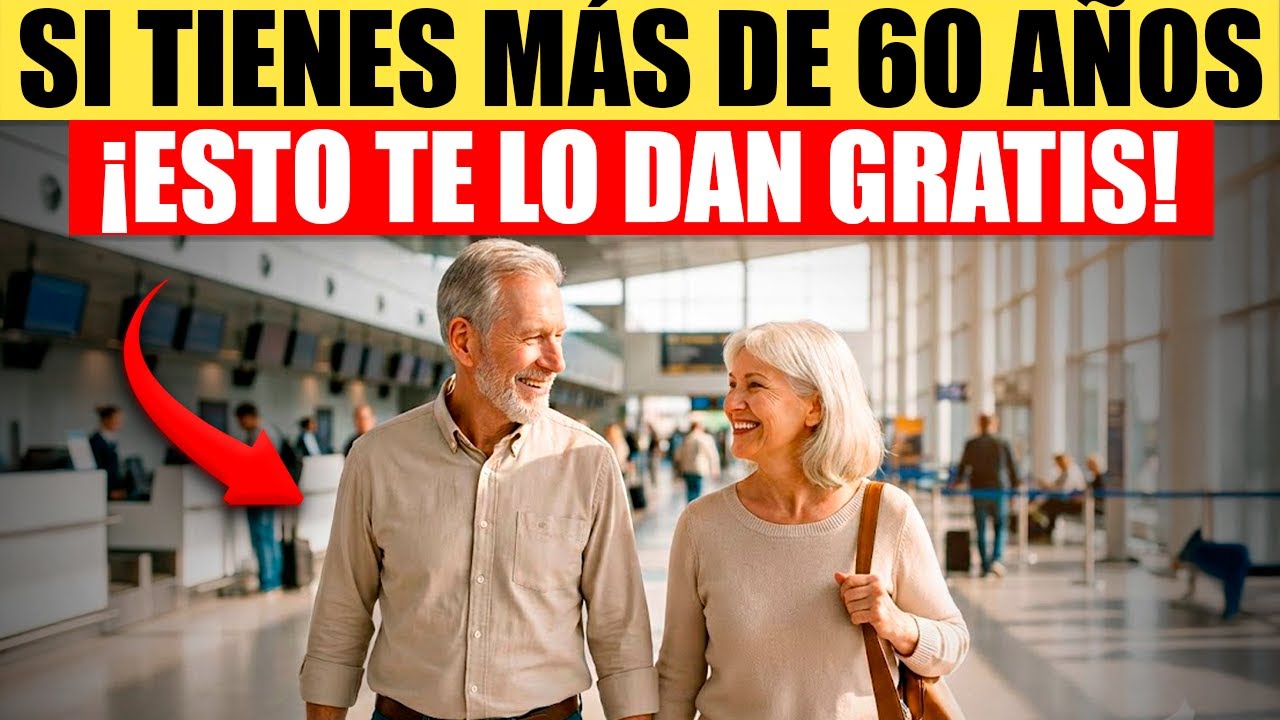 15 BENEFICIOS Secretos para VIAJEROS MAYORES que las Aerolíneas Ocultan