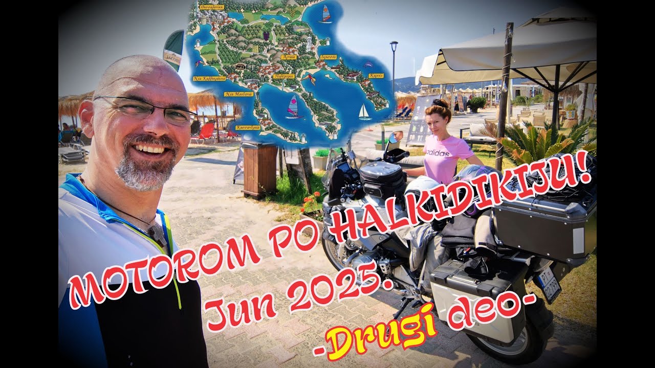 Motorom po Halkidikiju jun 2025.g. (drugi deo)