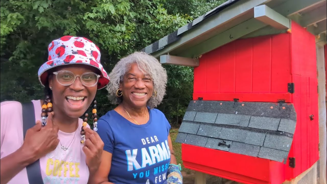 Chicken Coop Tour + Surprise Guest!
