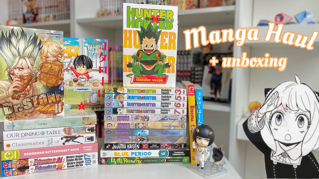 Manga Haul & Unboxing || April