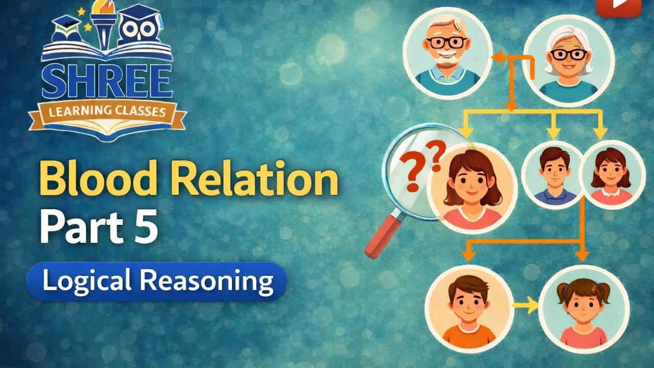 Blood Relation Part 5 | Concept + Advanced Level Questions for SSC, UPSC & All Exams | PYQs Practice