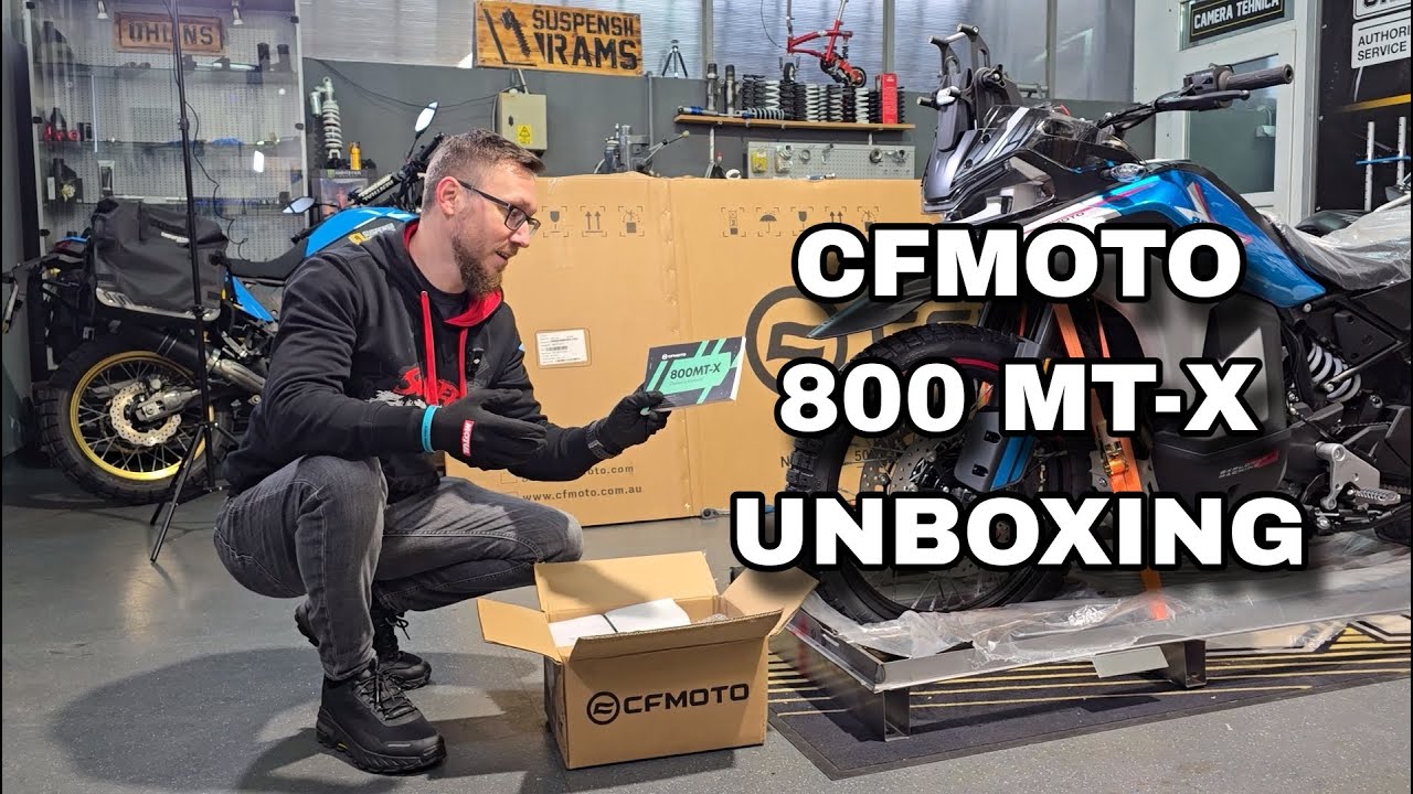 UNBOXING CFMOTO 800 MT-X 2025 în România
