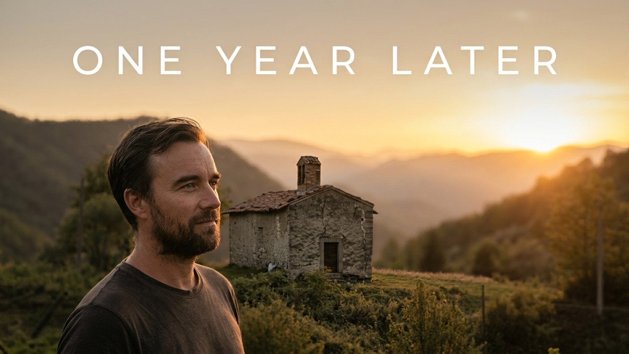 We bought an Abandoned stone House in the Italian Mountains &bull; ONE YEAR TIMELAPSE  part 1 (33)