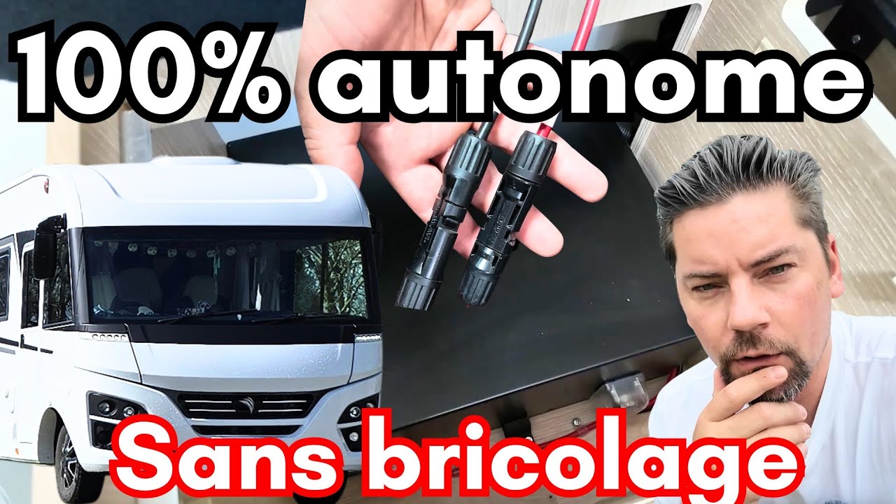 Camping car 100% Autonome en électricité SANS BRICOLAGE - Ma solution simple de A à Z