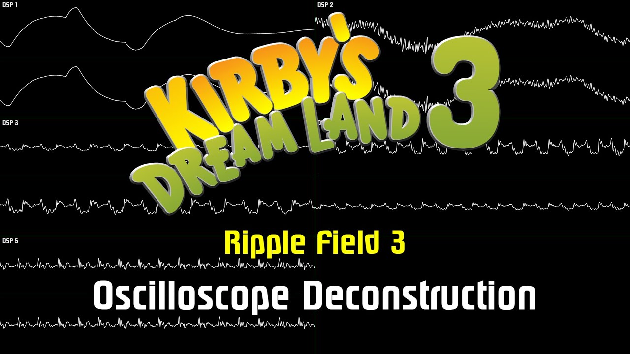 Kirby's Dream Land 3 - Ripple Field 3 [Oscilloscope Deconstruction]