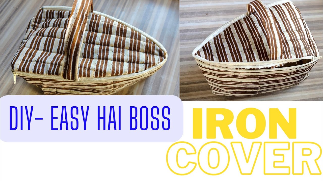 DIY- #IRON COVER CUTTING And STITCHING #ironcover
