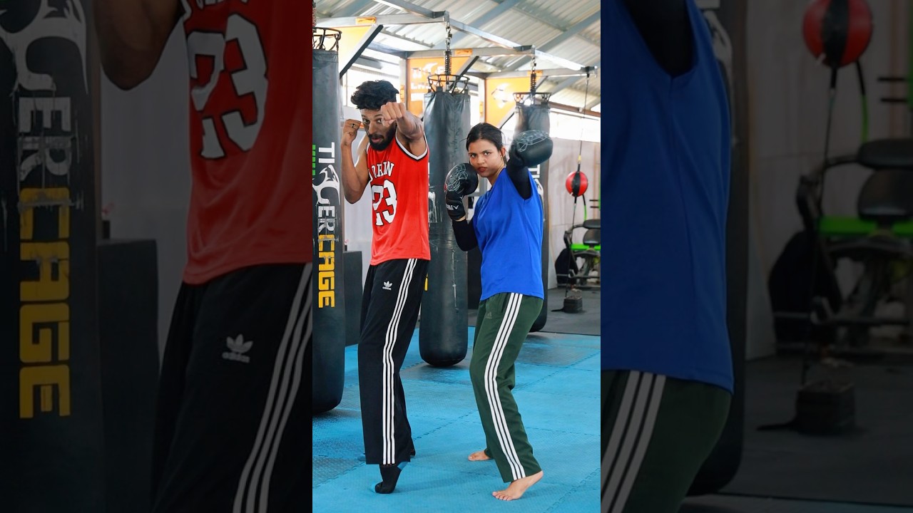Manavatty on the floor 🥊💕