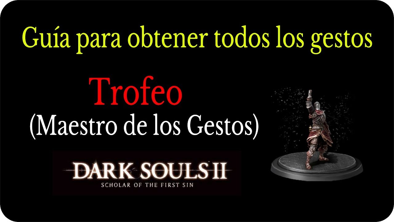 Todos los Gestos Trofeo (Maestro de los Gestos)