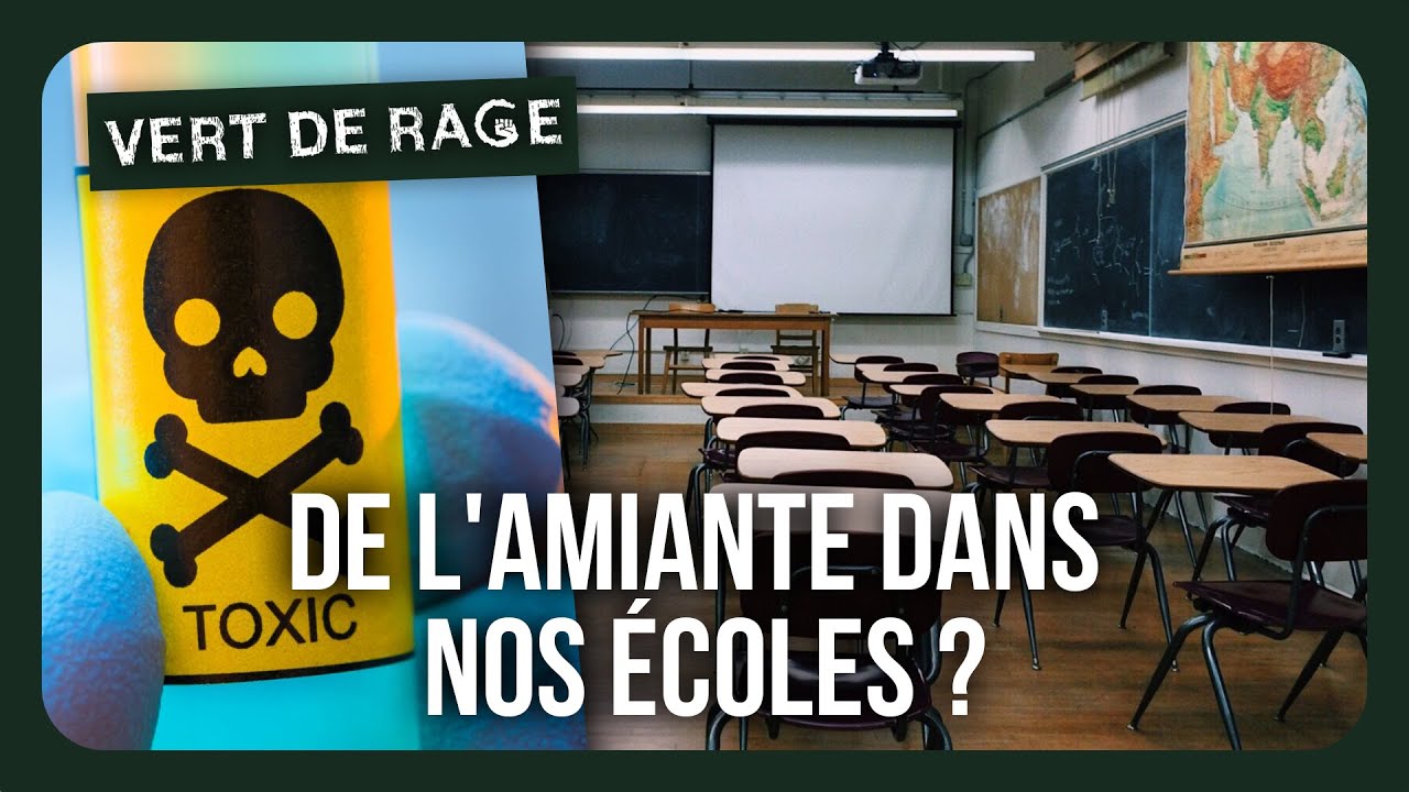 Amiante : le danger toxique qui plane sur nos &eacute;coles (documentaire int&eacute;gral) - Vert de rage