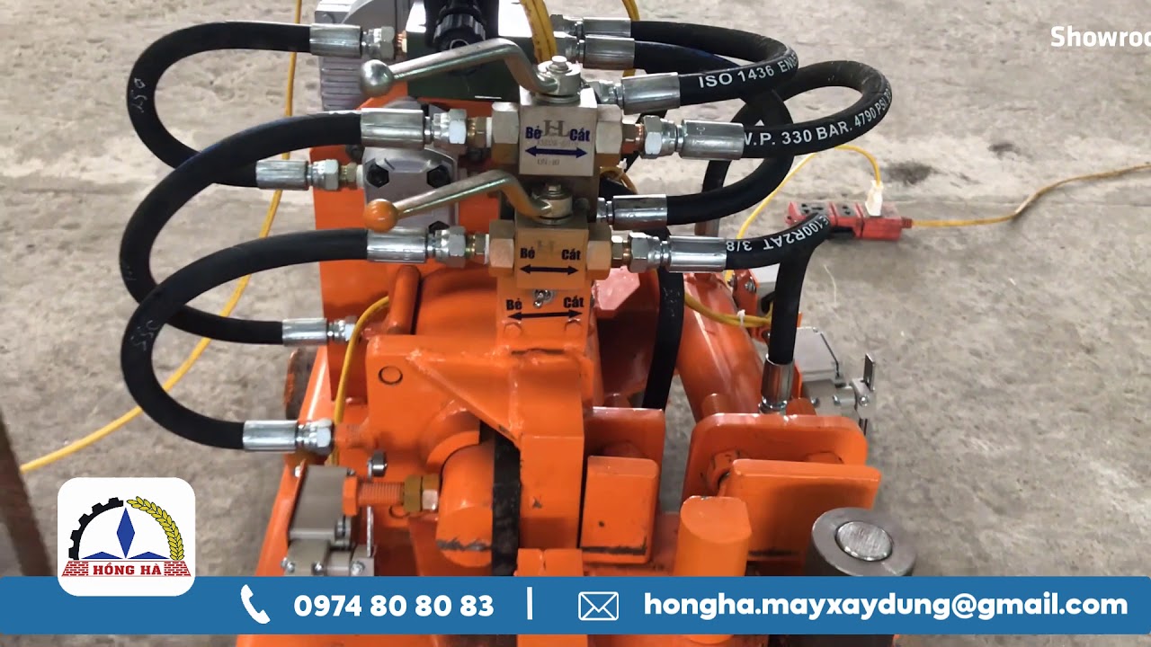 Hướng dẫn sử dụng Máy cắt bẻ sắt CBF25 | Máy xây dựng Hồng Hà