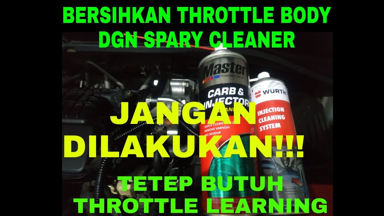 JANGAN BERSIHKAN THROTTLE MOBILIO SENDIRI. RPM BISA NYA KACAU.. HARUS TETEP DI THROTTLE LEARNING!!!