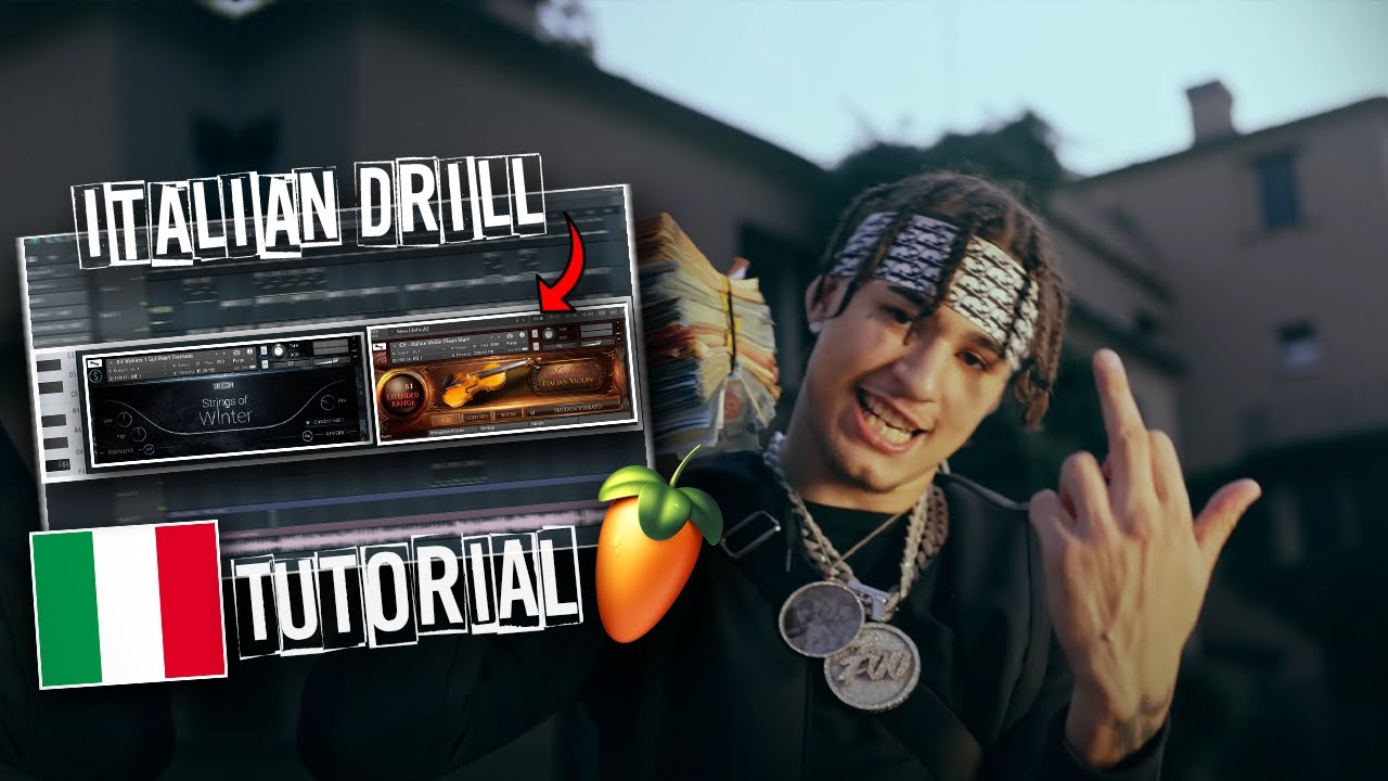 HOW TO MAKE ITALIAN DRILL FROM SCRATCH!!!! (fl studio uk drill tutorial)