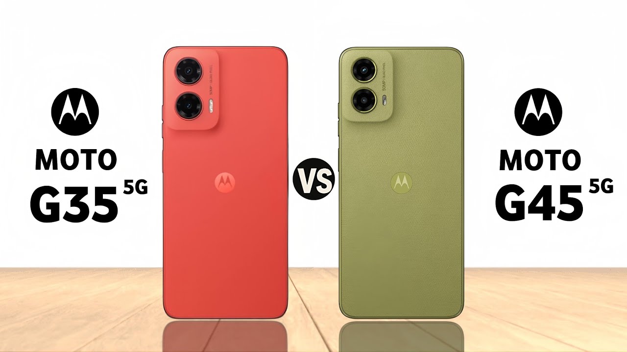 Moto G35 5G vs MOTO G45 5G | Full Comparison 