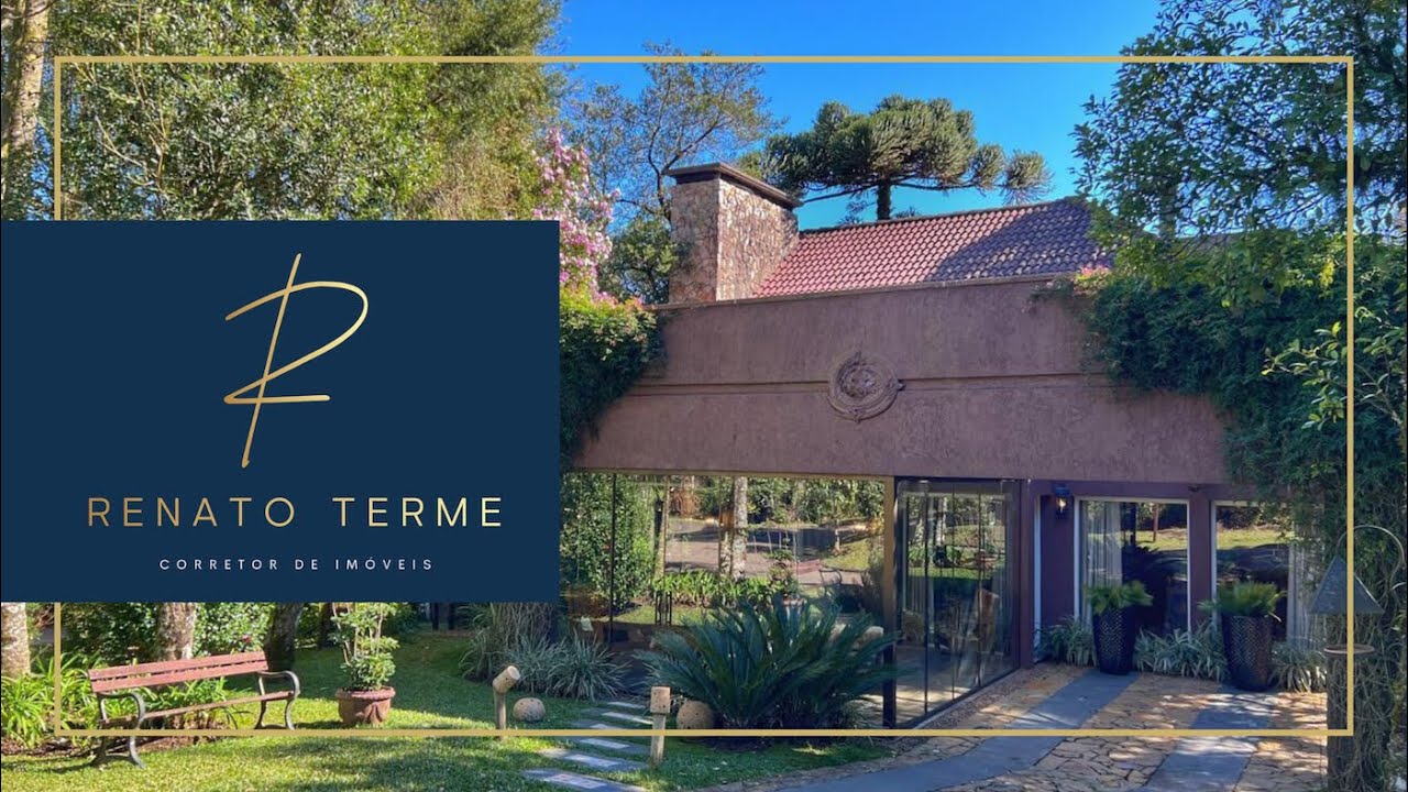 Elegante residência no prestigiado condomínio Reserva da Serra em Canela/RS