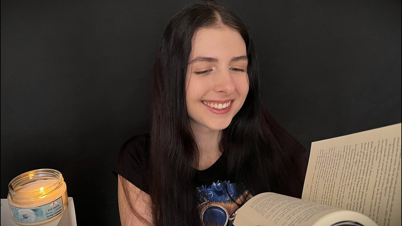 ASMR ESPAÑOL con acento ruso 💜 te leo un libro de relatos fantásticos para dormir [Soft Spoken]
