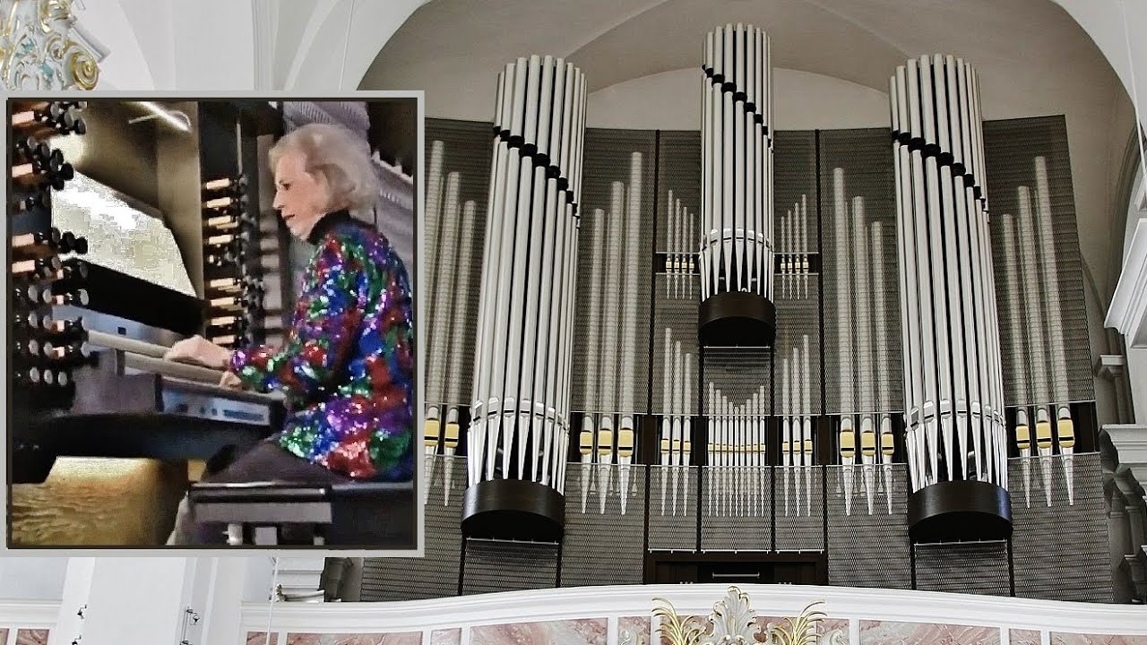 Lemmens | MARCH PONTIFICALE | Diane Bish at the Jesuit Church in Heidelberg, Germany