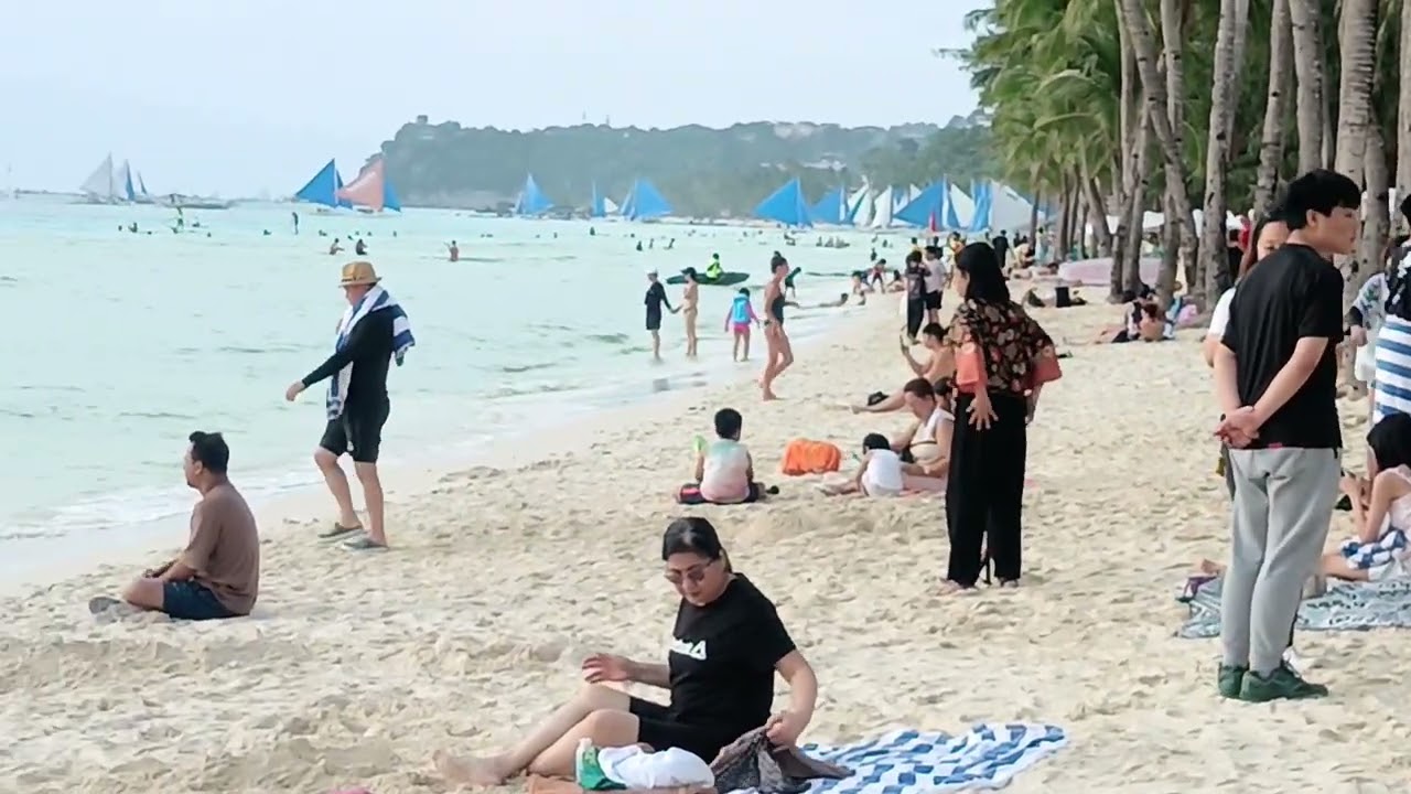 Sabay Tayo Boracay Vlog26 January 15.2026 Thursday 4:40pm. Afternoon view Boracay Island #beach#fy 
